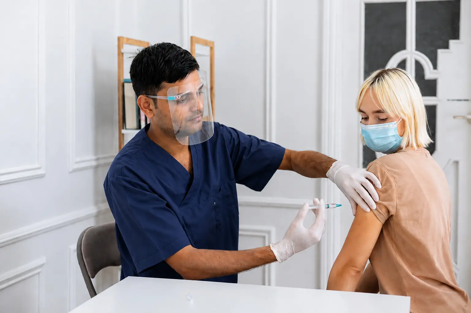 Vaccination at home