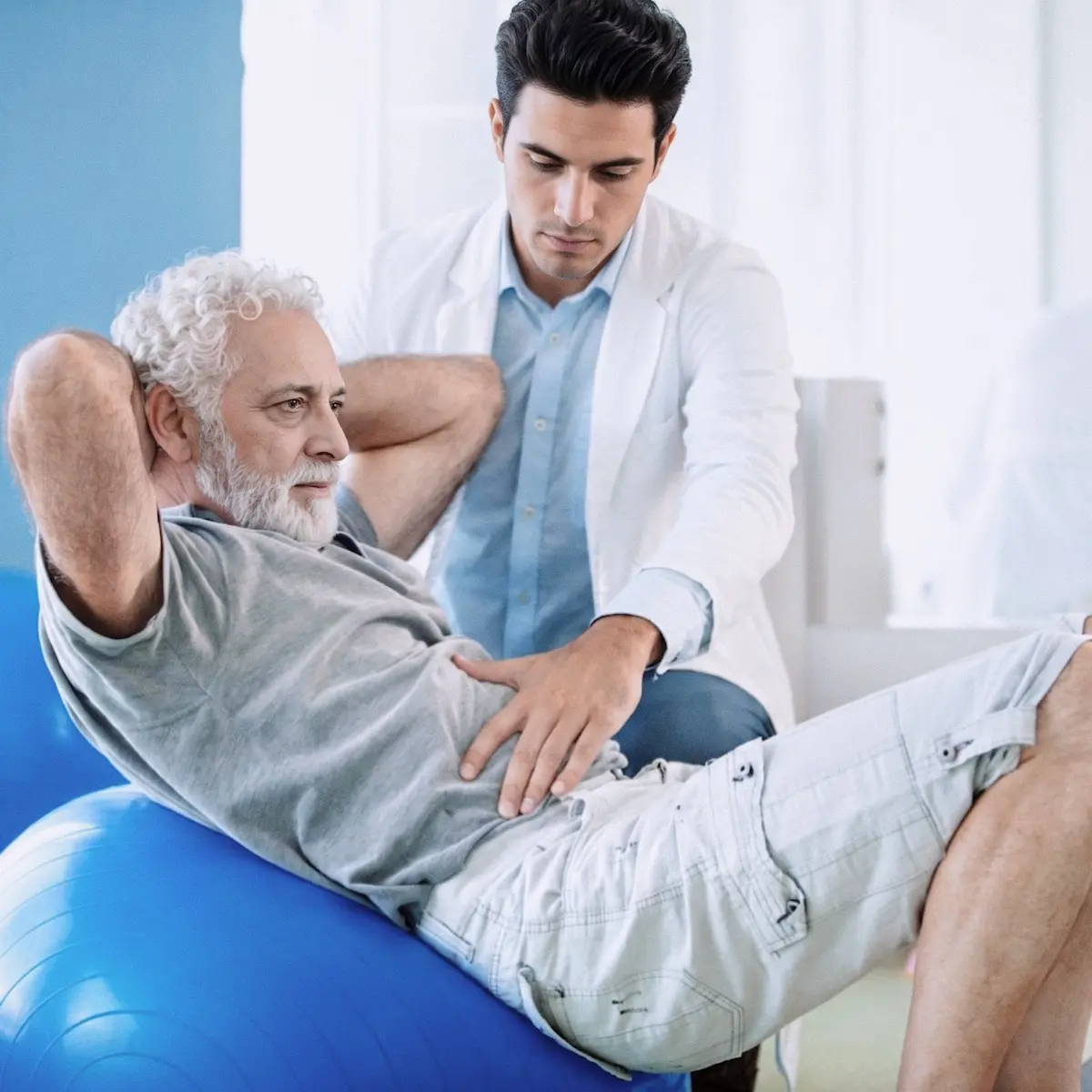 Geriatric physiotherapy at home
