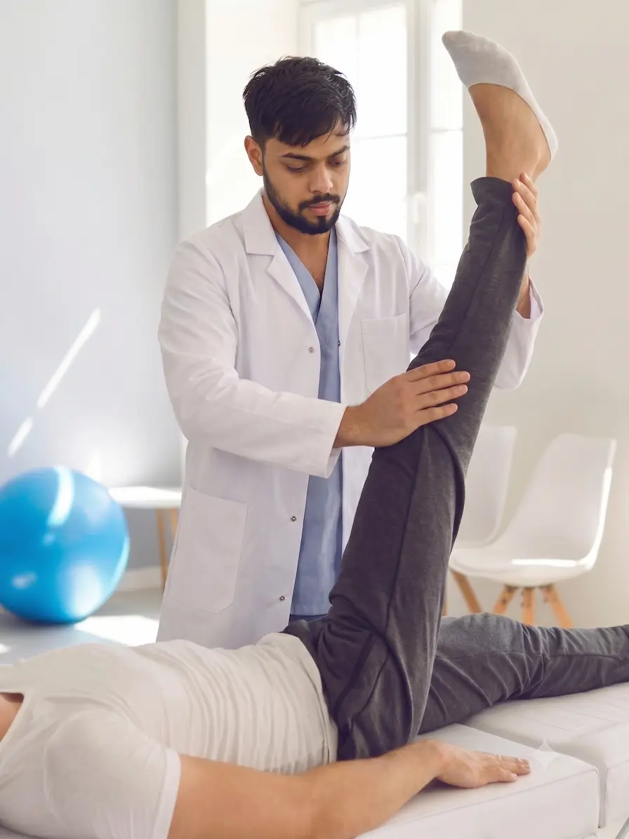 Orthopedic physiotherapy at home